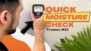 Super Simple Moisture Meter: Tramex ME5!