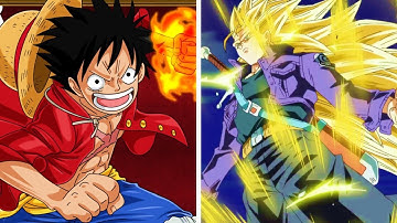 LUFFY VS TRUNKS SSJ3 | GAME JUMP FORCE MUGEN V7 PC | Full 578 Characters