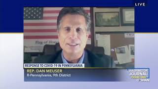 Rep. Dan Meuser (PA-9) joins CSPAN's Washington Journal Primetime to discuss COVID-19