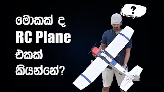 What is a RC Model Aircraft |RC plane Tutorial in sinhala by Skyrc Academy