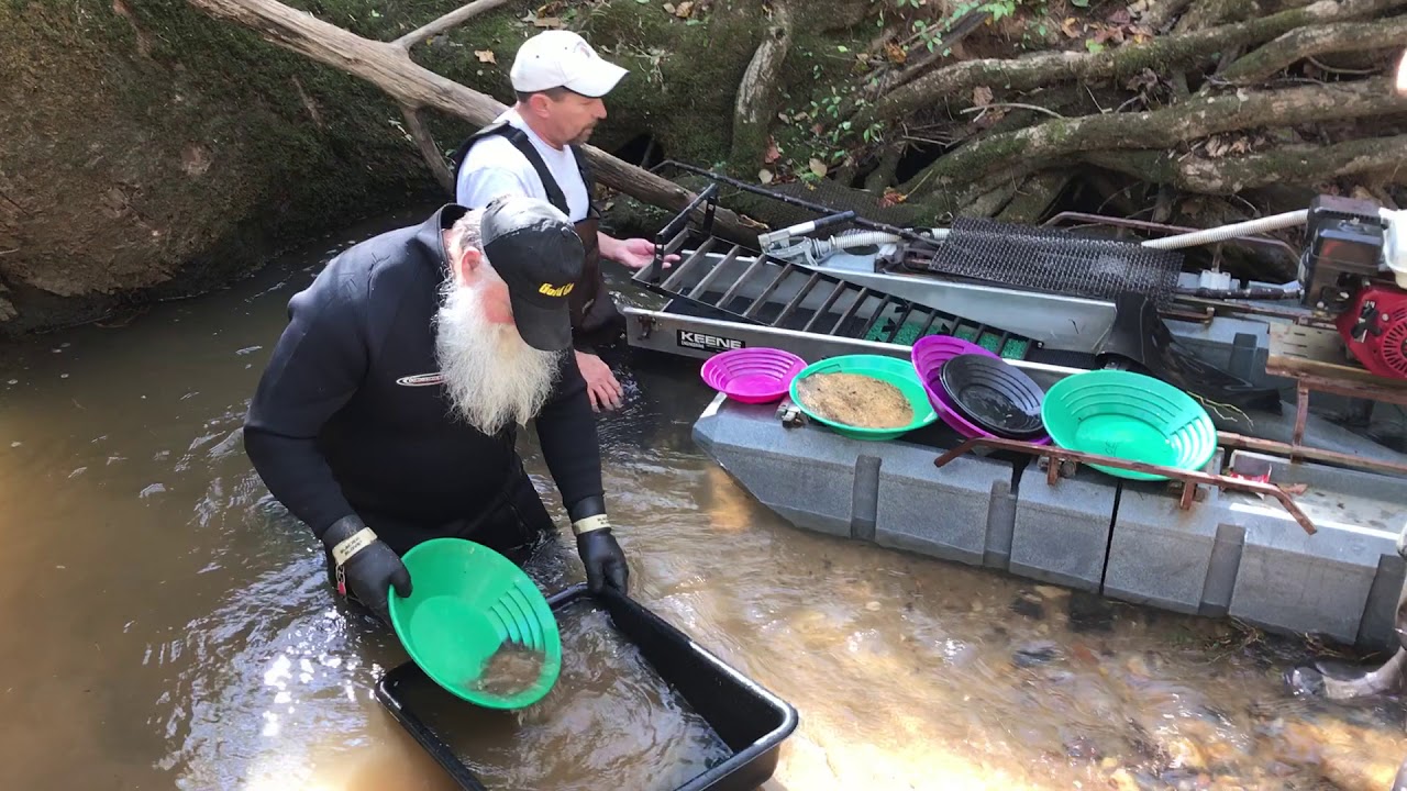 Gold Prospecting in Inman, South Carolina YouTube