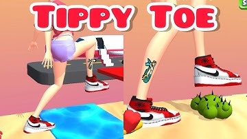 ✅Tippy Toe. All Levels TOP Gameplay iOS Android Mobile Games Walkthrough New Update Max Level