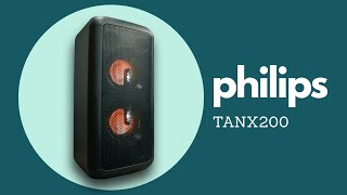 Philips TANX200 Party Speaker: Big, Bold, Bass! 🔥 - YouTube