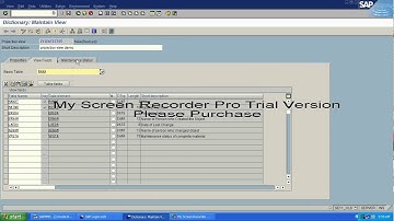 DATA DICTIONARY IN SAP ABAP PART 2