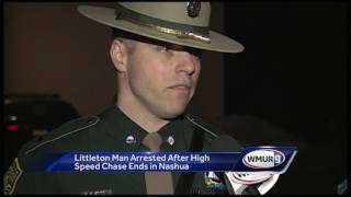 Man arrested after chase, standoff