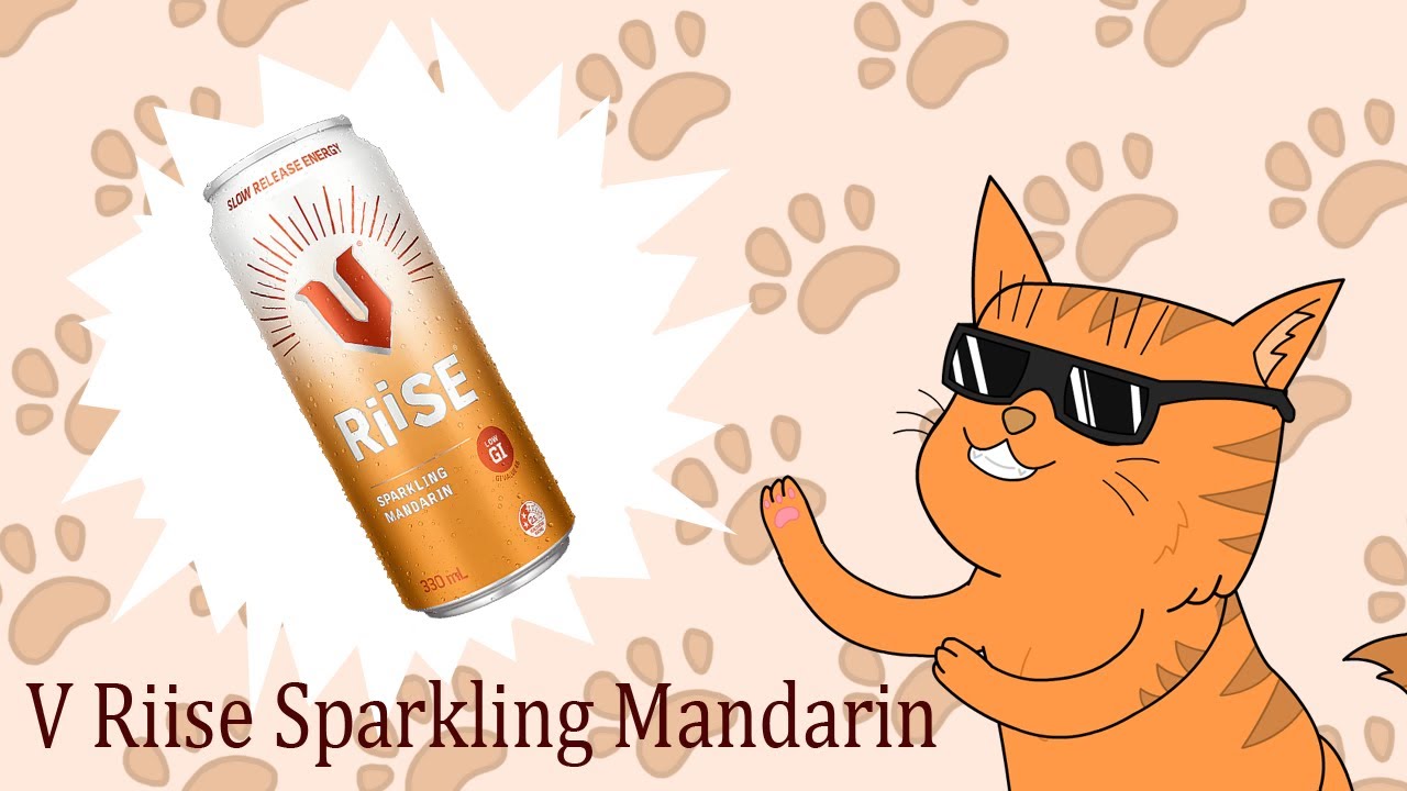 V Riise Kool Cat Drinks Episode 138: V Riise Sparkling Mandarin - YouTube