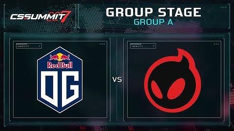 OG vs Dignitas (Train) - cs_summit 7: Group Stage - Game 2