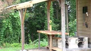 DIY Outdoor Dining Table/ガーデンテーブルを作りました