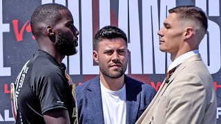 NO HANDSHAKE • Lawrence Okolie vs Chris Billam-Smith | FACEOFF | Sky Sports Boxing & Boxxer