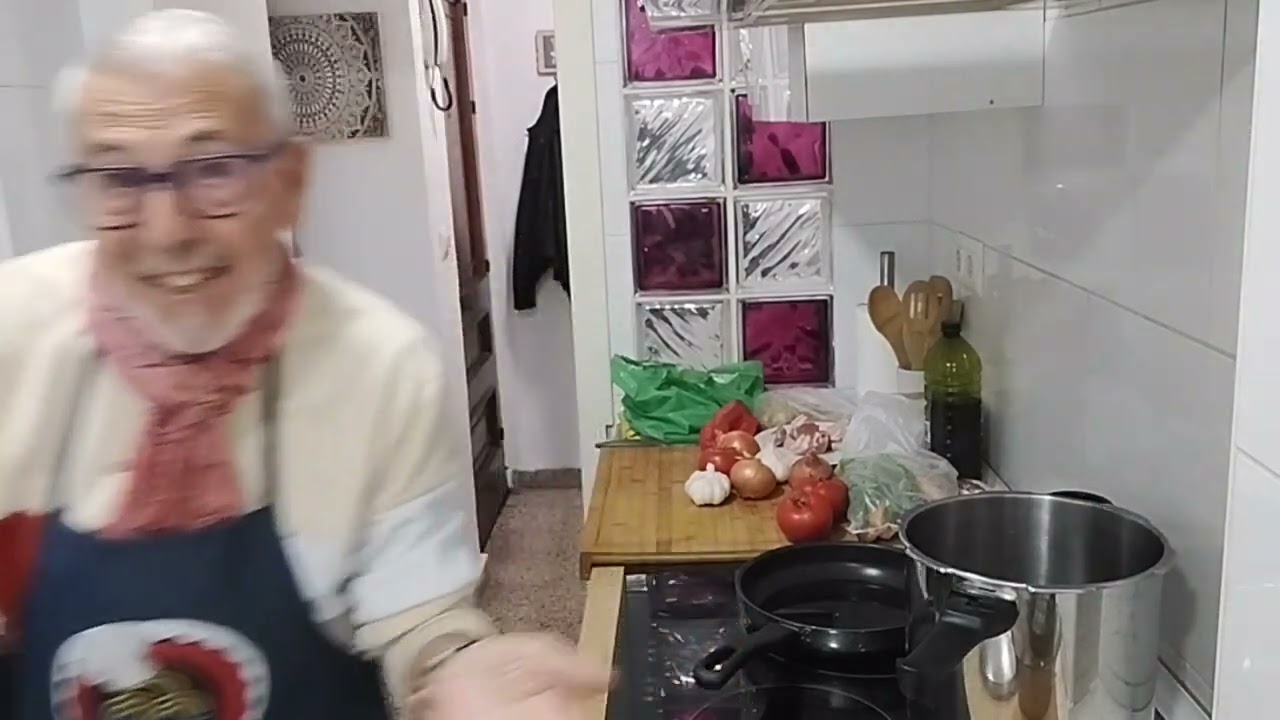 lentejas con chorizo,morcilla receta de la yaya....