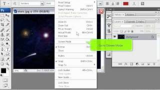 How to change the screen mode in PhotoShop - Adobe Photoshop Tutorials How to change the screen mode in PhotoShop - Adobe Photoshop Tutorials