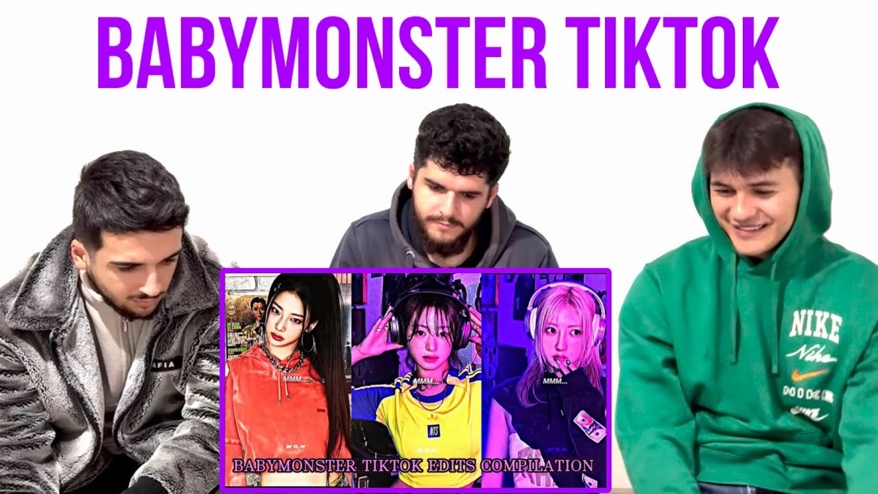 FNF реагирует на подборку BABYMONSTER TIKTOK для @daimozone @pikeoffnf @deonfnf
