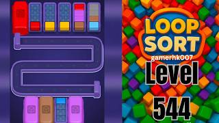 Loop Sort Level 544 Hard level Walkthrough Solution 