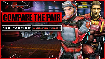 Red Faction Vs Red Faction 2 Comparison