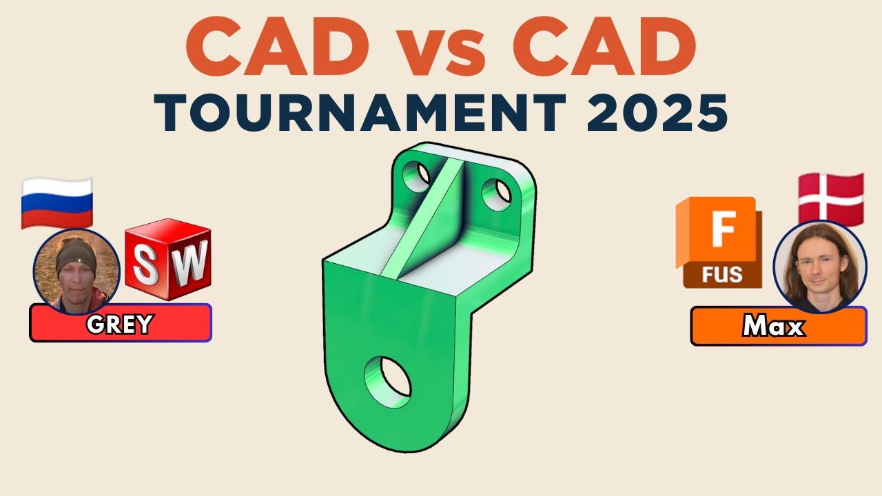 Турнир по скоростному моделированию CAD! — Матч 5: битва 2 — Чемпионат мира 2025