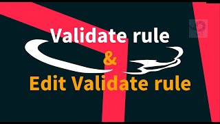 Famous Create Validation and edit Validation rule in 3 mins Pega tutorial Profile