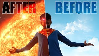 SuperMan Vs Krrish (Before/After) VFX BreakDown
