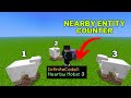 Minecraft Simple Entity Counter with Command blocks