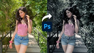 Dark Moody #13 Color Grading In Photoshop | 5 Min Tutorial