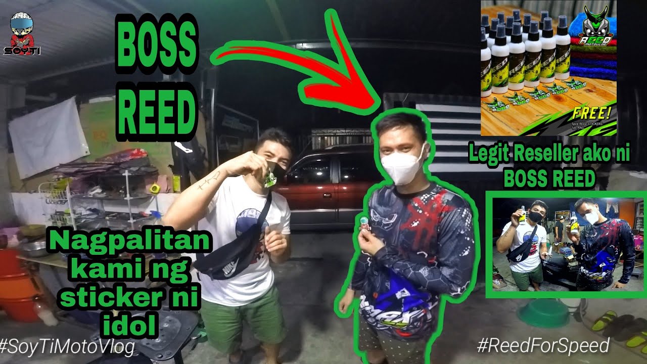 Meeting my Idol Boss Reed | Solid ang bait kahit sa offcam |Legit ...