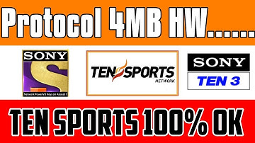 Protocol 4mb New Software 2019|| Ten Sports ok on Asiasat 7||Crazy Receivers