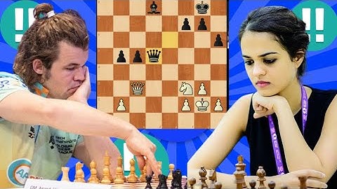 Upgrade Tania Sachdev vs Magnus Carlsen 35