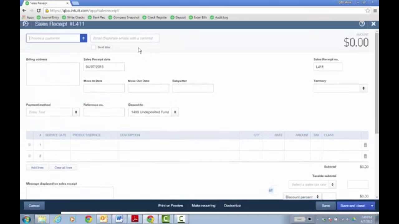 How to Record a Barter in QBO YouTube