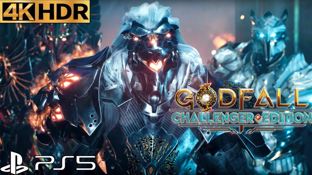 (PS5) Godfall: Challenger Edition Ascendant Air Realm Gauntlet 4K 60FPS HDR Gameplay - No Commentary