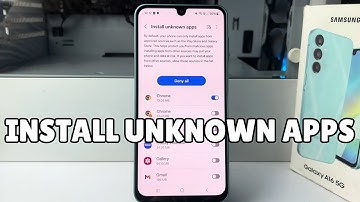 Galaxy A16: How To Allow 