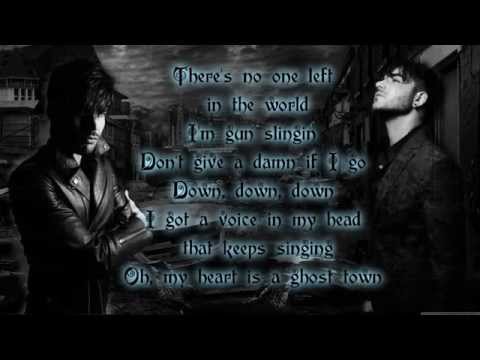 клип ghost town adam lambert скачать