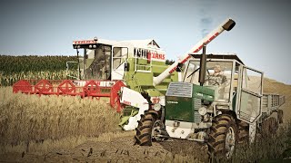 Holidays in Boćków - Harvesting with a new combine. My uncle is investing in the farm. Rafał has ... screenshot 2