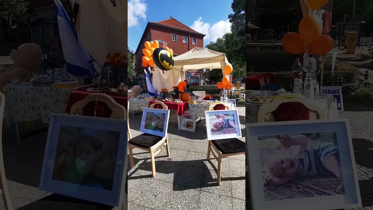 Fürbitte für das Leben und die Freilassung der Familie Bibas - Berlin, 5.08.2024