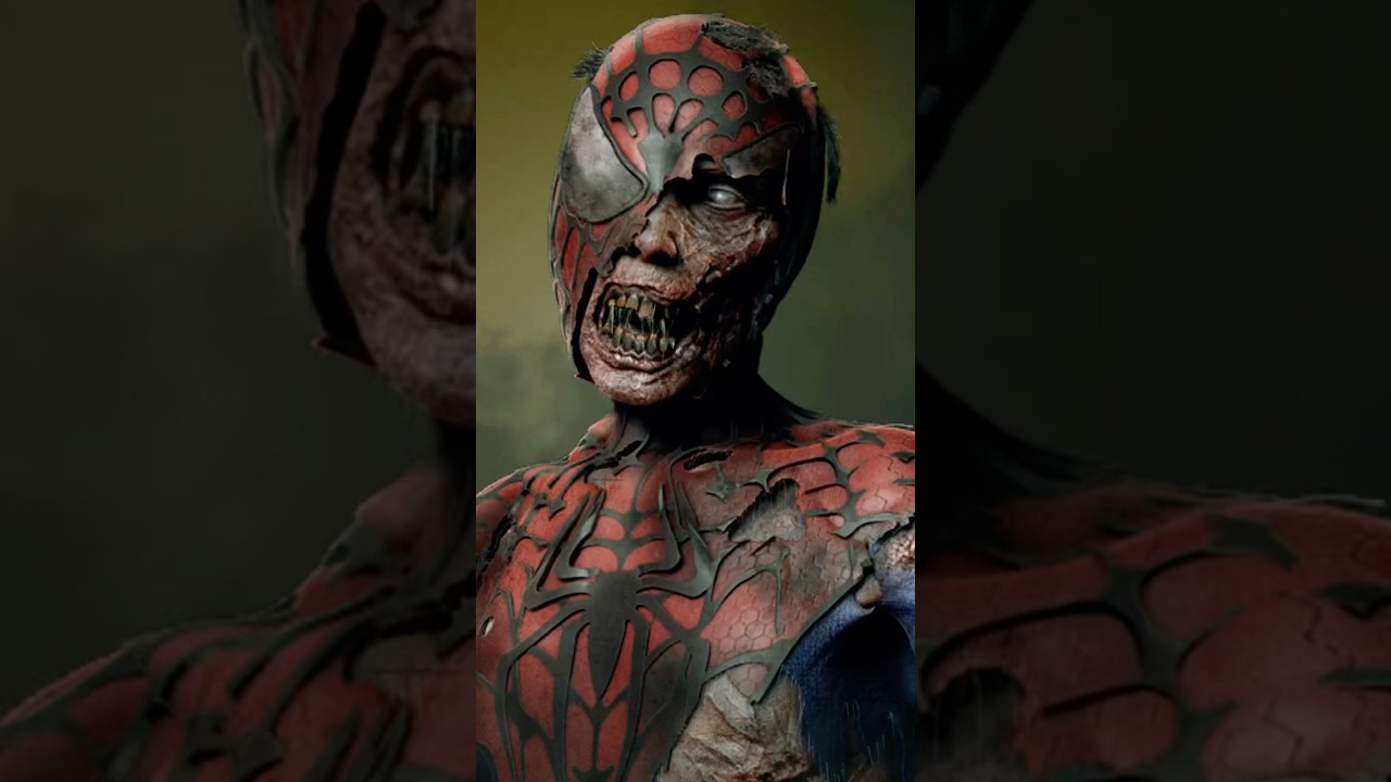 SCARY MARVEL ZOMBIE SPIDER-MAN!🕸️