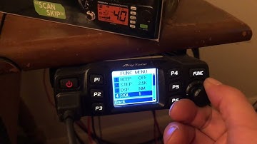 Any-Tone AT-778UV NAME/Frequency Display.  How too. #anytone #hamradio #howto