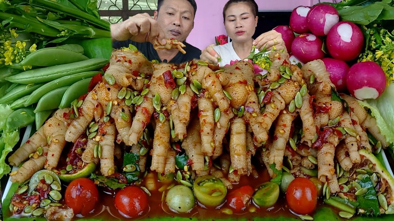 ตำเล็บมือนางเผ็ดนัวอวบๆแกล้มผักสดๆแซ่บกรอบนัวคักจ้า|18 กุมภาพันธ์ 2026