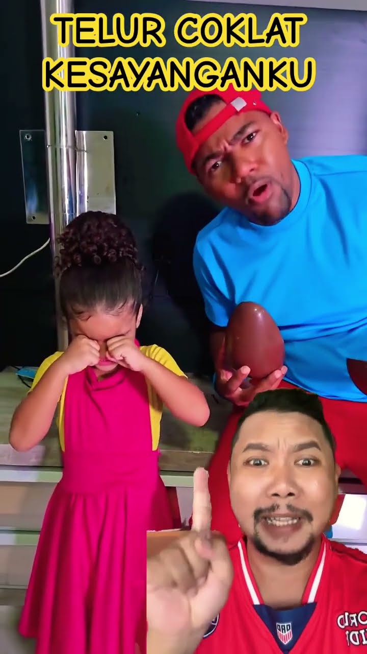 JANGAN DIAMBIL TELUR COKLATKU PAPA!!!?? #funny #comedy #funnyvideo #shortsfeed