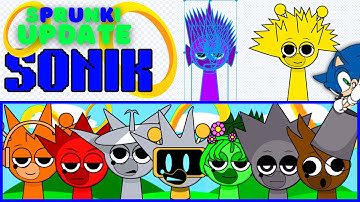 How to make a BUG? Tutorial Sprunki All Characters SONIC STYLE: Incredibox With Scratch