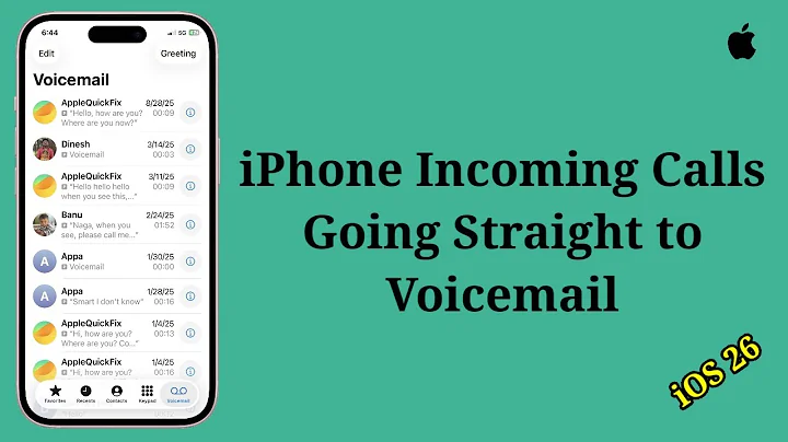 iOS 26.2 Incoming Calls Going Straight to Voicemail on iPhone? Here's the fix
