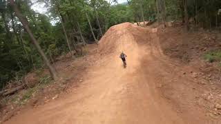New jump line 'Gentle Giant' at Powder Ridge Bike park