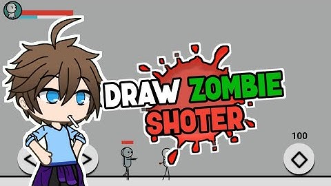 Membuat game tembak tembakan || DRAW ZOMBIE SHOTER