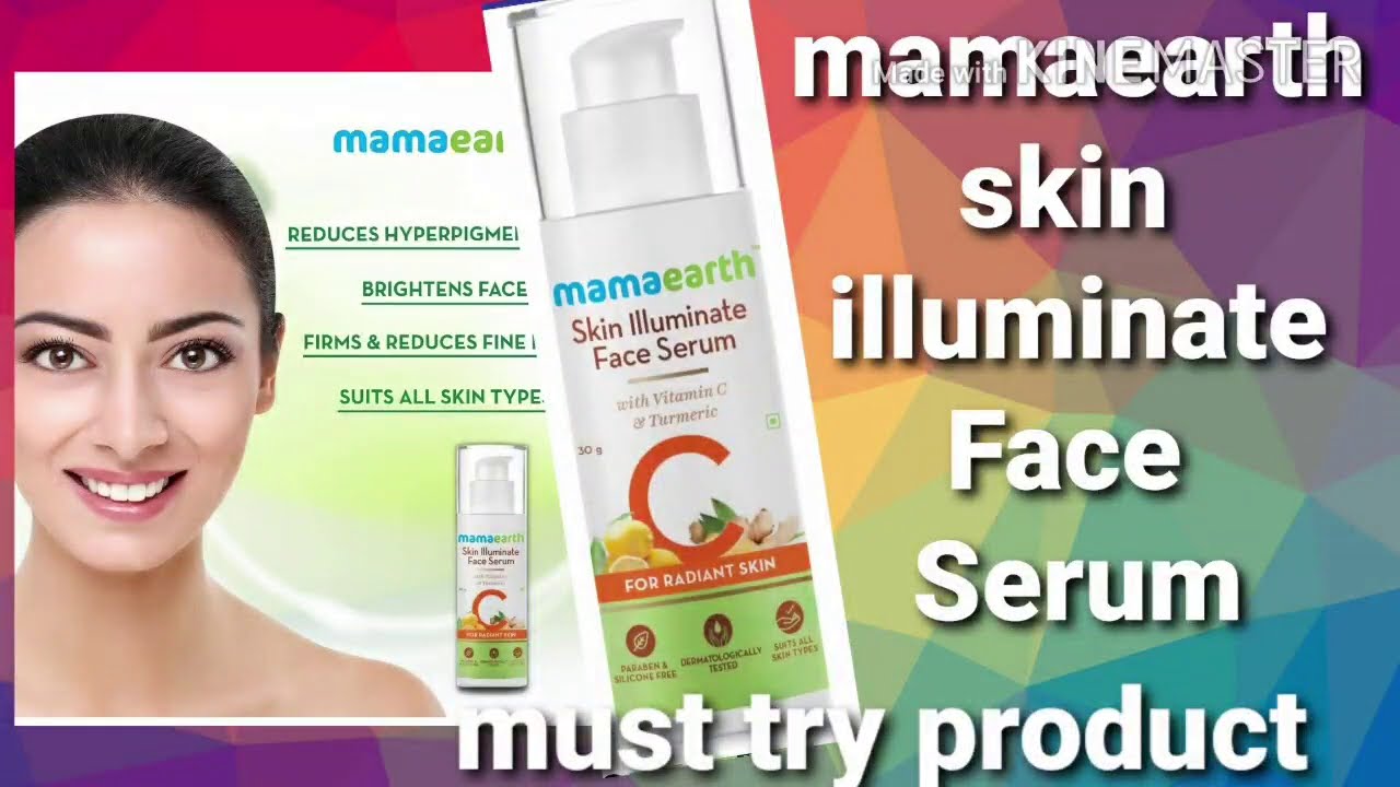 skin illuminate face serum for radiant skin with vitamin c & turmeric