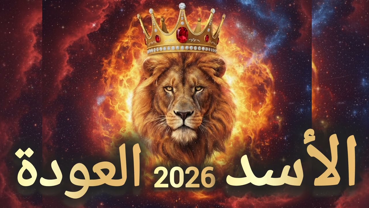 توقعات برج الأسد عام 2026 الأسد يقول 