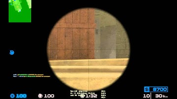 Counter strike source - Random Wall bang (cooool)