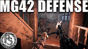 Post Scriptum MG42 Defense Gameplay