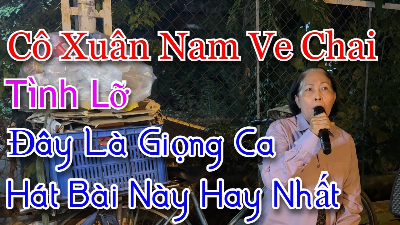 Đây là giọng ca đường phố hát bài này hay nhất l Tình Lỡ l Cô Xuân Nam ve chai