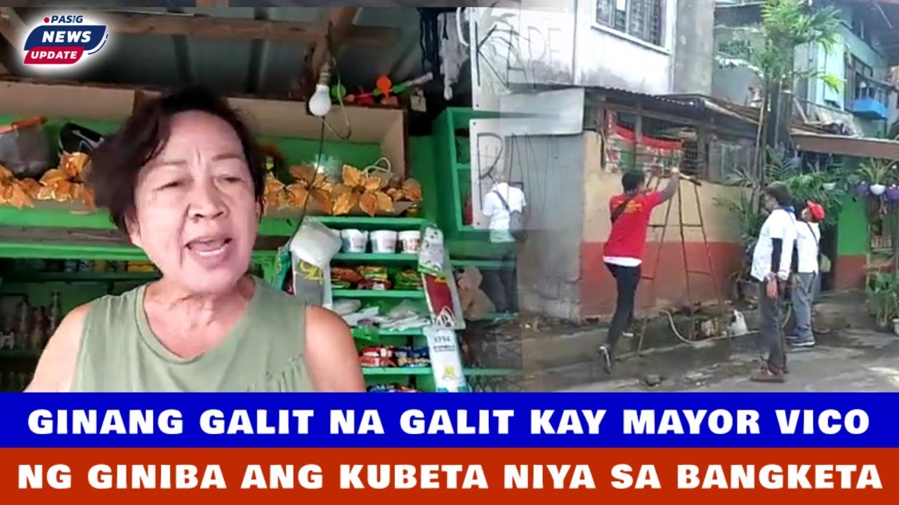 TENSYON SA DEMOLISYON SA GSIS ROAD BRGY. ROSARIO | GINANG GALIT NA GALIT