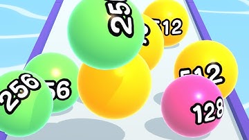 Ball Run 2048 - All Levels Gameplay (Level 101-104)