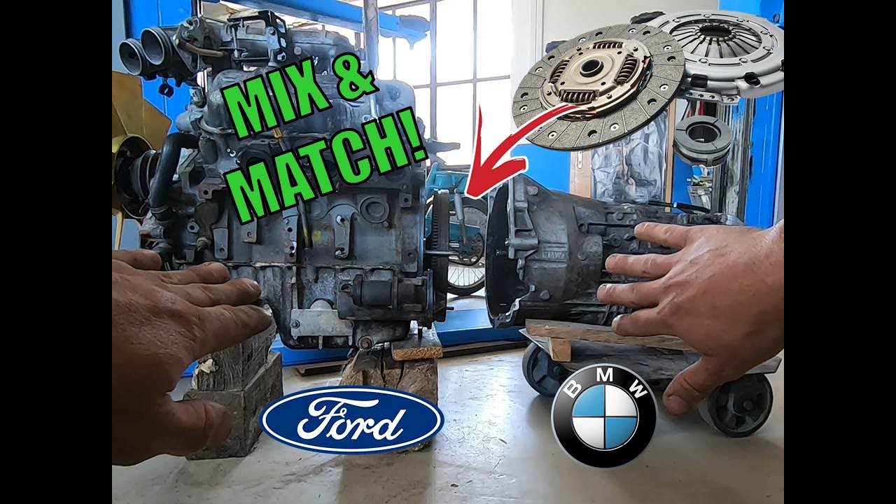 BMW Clutch Setup For The Sierra Ford Sierra Coupe Turbo Track