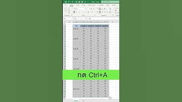 Excel ใส่ข้อความซ้ำๆ ในช่องว่างแบบง่ายๆ