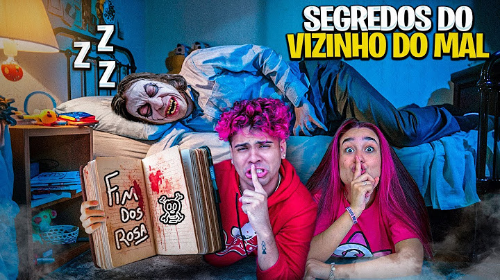 MEU VIZINHO DO MAL TEM UM DIÁRIO SECRETO